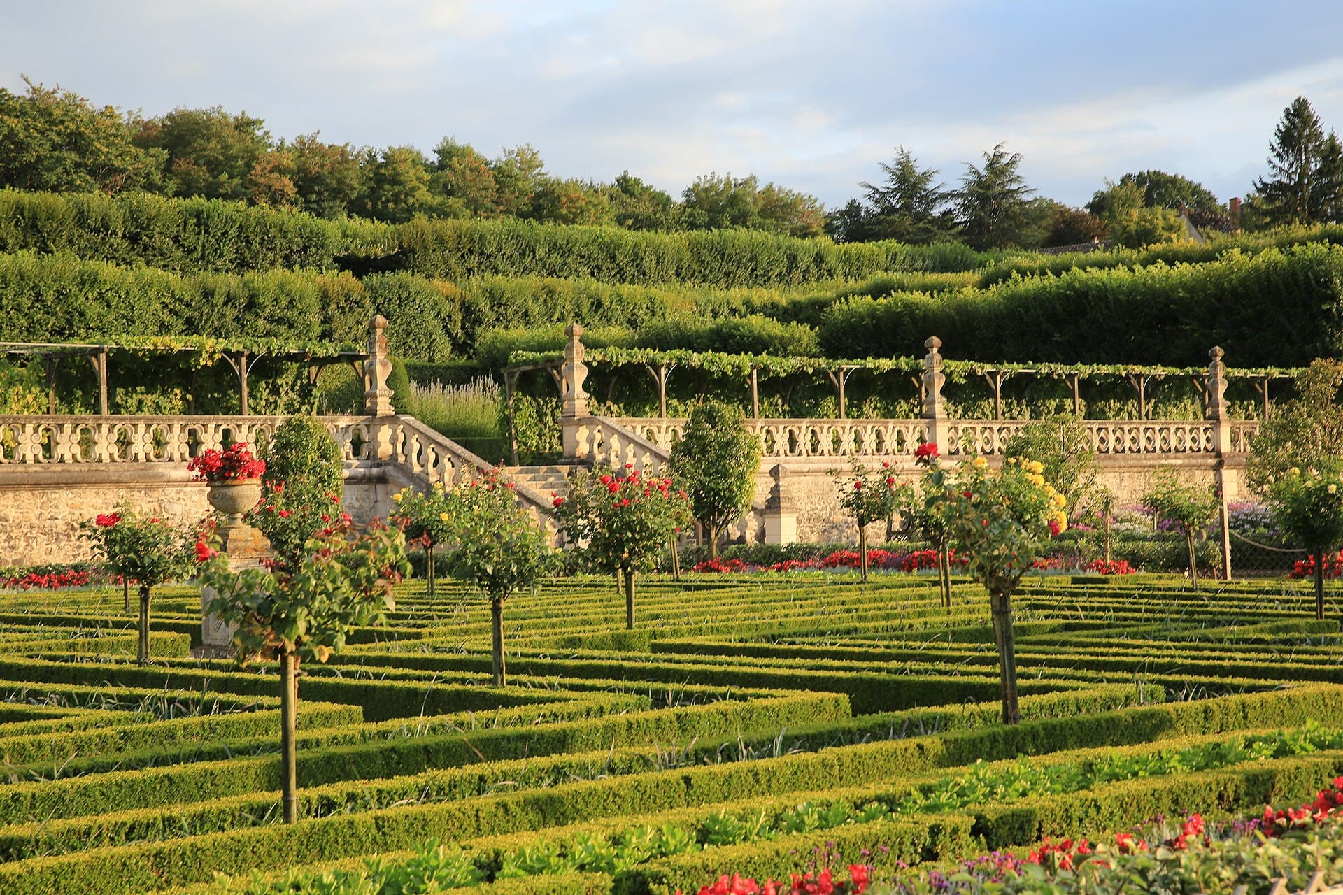 Jardins de Villandry pour illustrer la meilleure période pour visiter le Val de Loire